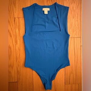House of Harlow Blue Bodysuit